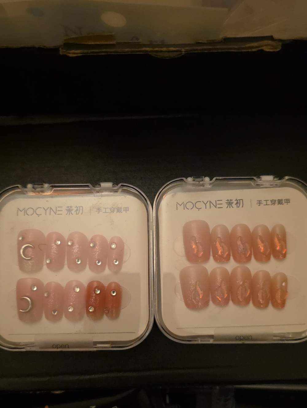 Press-On Nails Set - 24pc Each